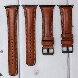 Brown Leather Classic Apple Watch Band