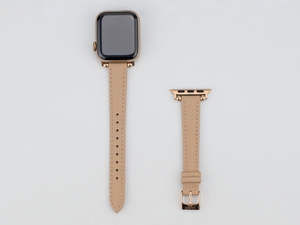 Mink Leather Thin Apple Watch Band