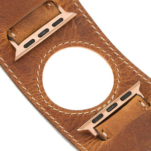 B2B - Leather Apple Watch Bands - Cuff Style Bouletta B2B