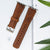 Rustic Brown Leather Classic Apple Watch Band