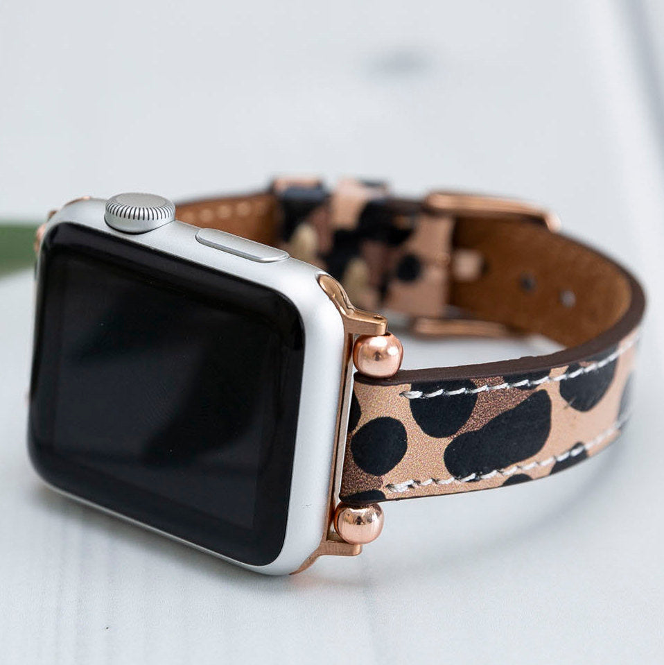 Animal print best sale apple watch strap