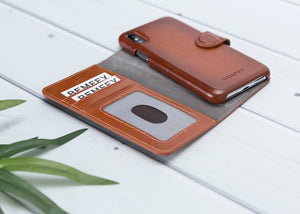 iPhone X / XS Series Detachble Leather Case