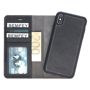 iPhone XS Max Series Detachble Leather Case