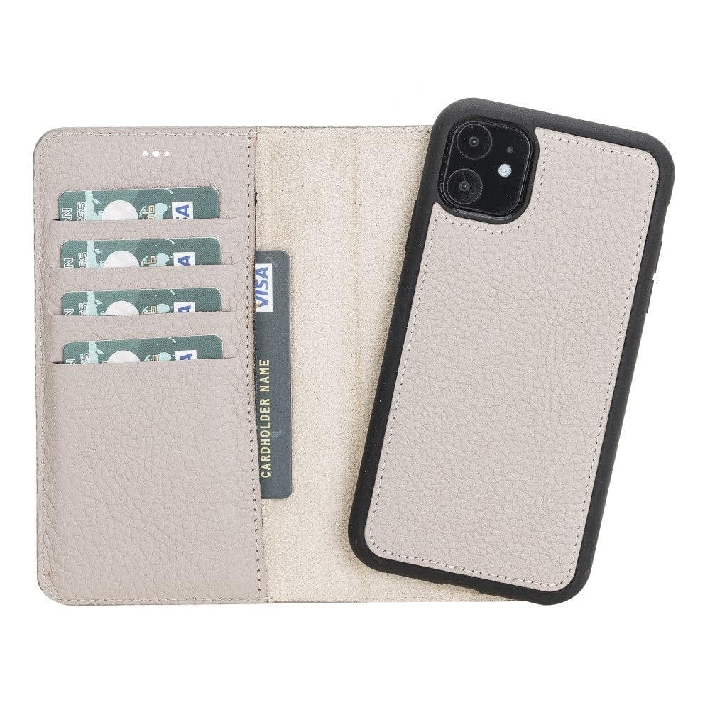 Pouch Detachable Leather Wallet Case For Apple iPhone 11 Series