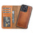 B2B - Apple iPhone 13 Series Detachable Leather Case RFID/ MWW iPhone 13 6.1" / RST2EF Bouletta B2B
