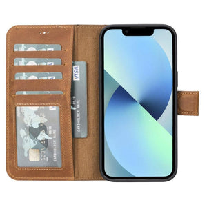 B2B - Apple iPhone 14 Leather Wallet Case / MWWN - Window Magic Bouletta