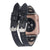 B2B- Durham Ely Apple Watch Leather Straps RST1 / Silver Bouletta B2B