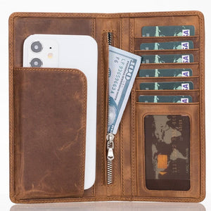 B2B - Evra Universal Leather Wallet Case 7" G2 Bouletta B2B