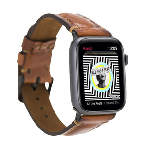 B2B - Leather Apple Watch Bands - Avilla Style RST2EF Bouletta B2B