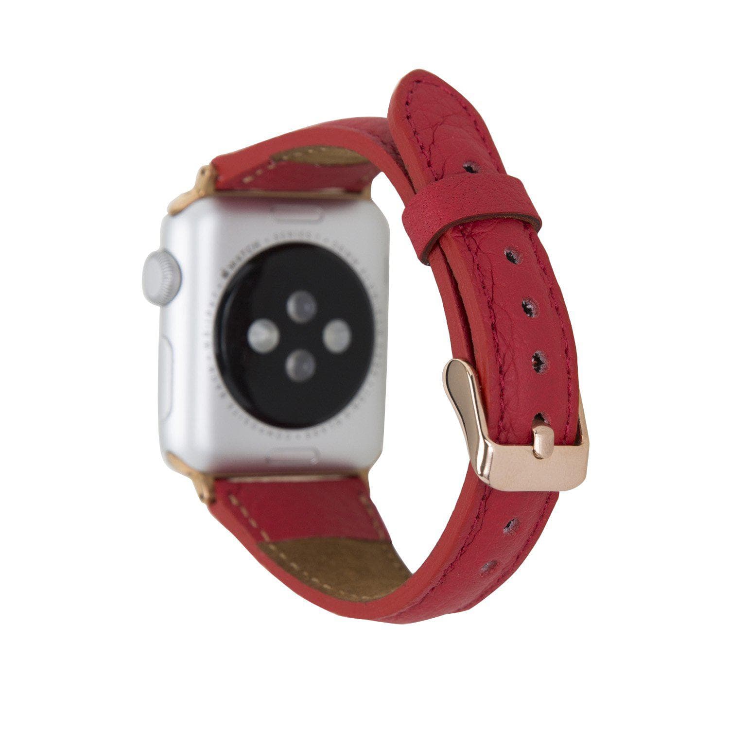 B2B - Leather Apple Watch Bands - Clasic Slim Style ERC2 Bouletta B2B