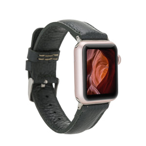 B2B - Leather Apple Watch Bands - Classic Style FL13 SM40 Bouletta B2B