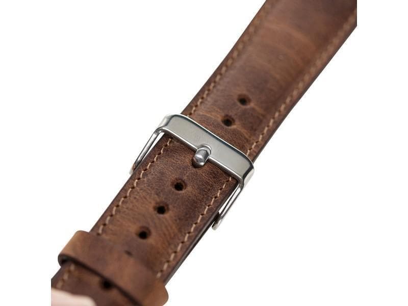 Exeter Classic Apple Watch Leather Straps Dark Brown