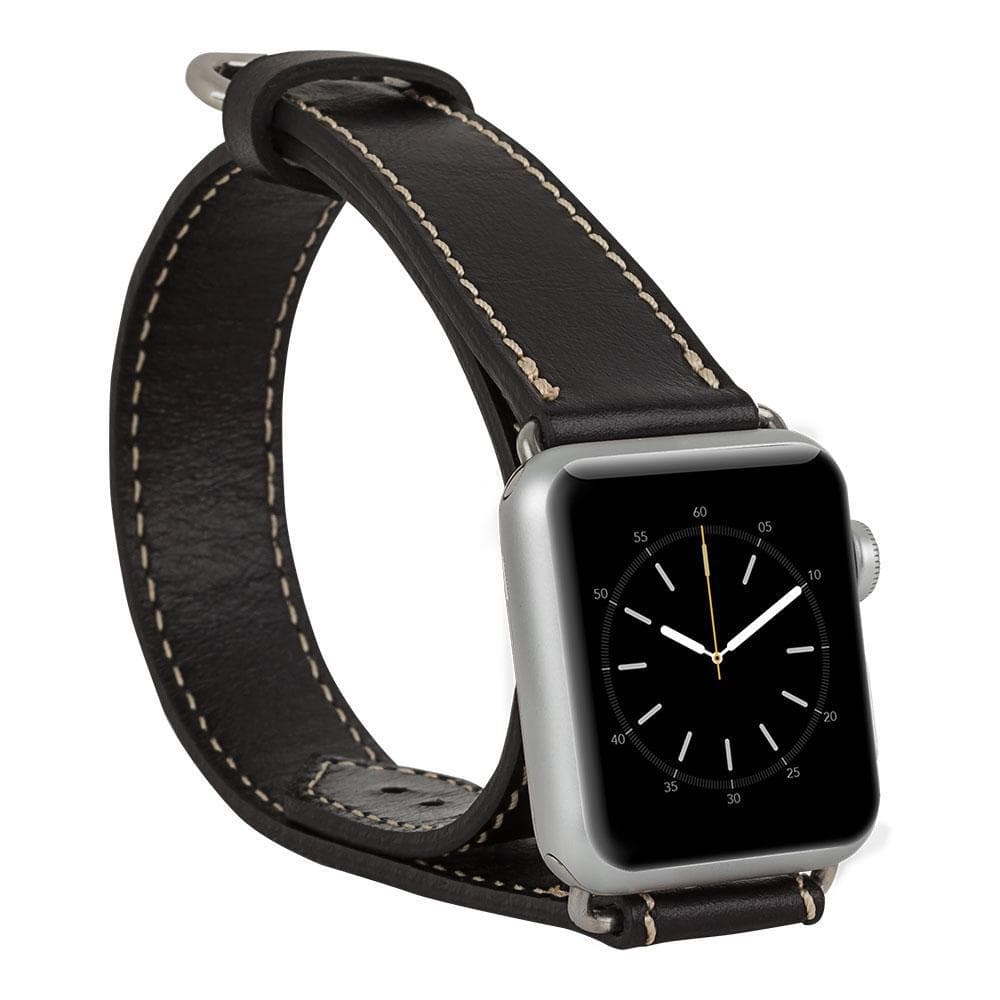 B2B - Leather Apple Watch Bands - DT Double Tour Style RST1 Bouletta B2B