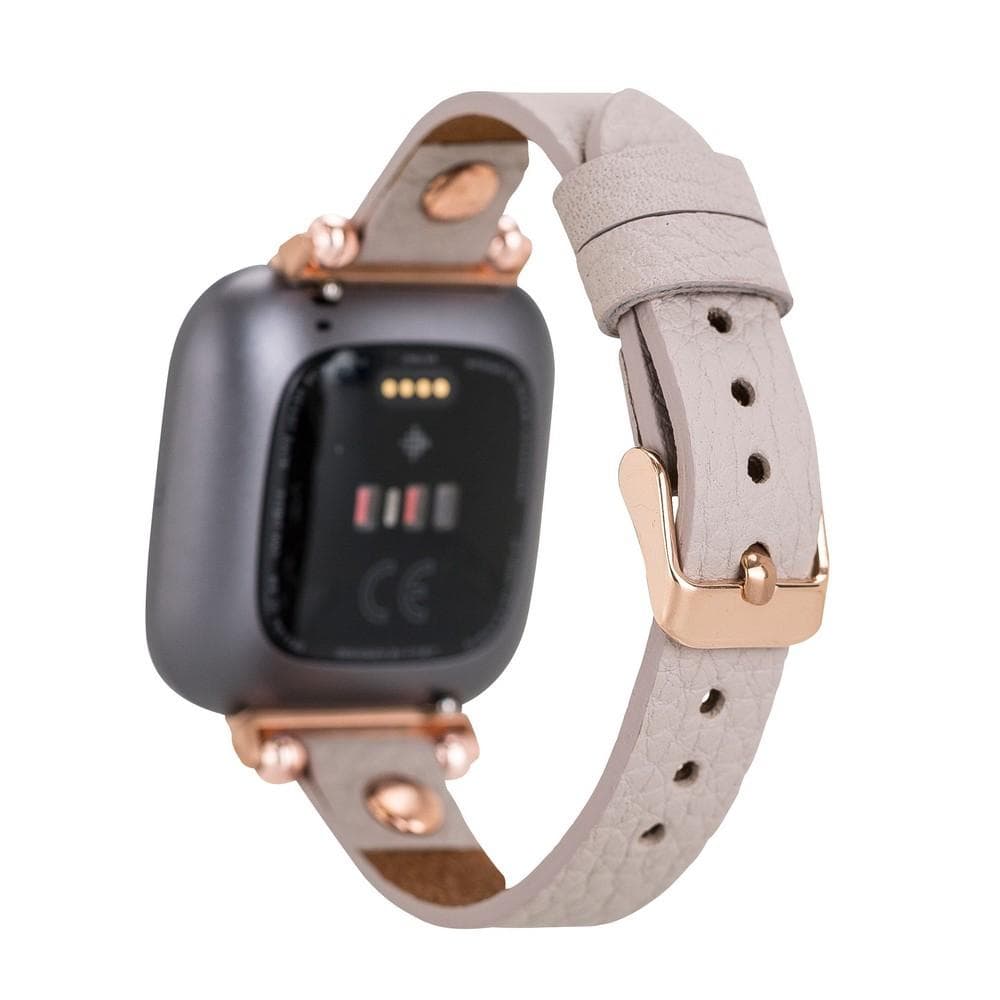 B2B - Leather Apple Watch Bands - Ferro Rose Gold Trok Style ERC3 Bouletta B2B