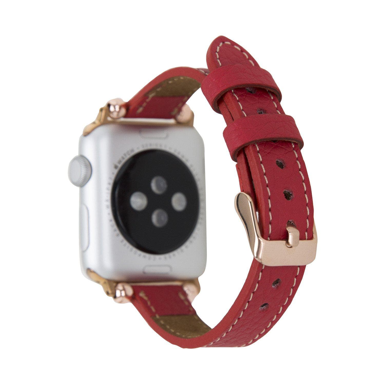 B2B - Leather Apple Watch Bands - Ferro Seamy Style ERC2 Bouletta B2B