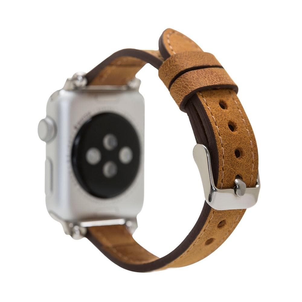B2B - Leather Apple Watch Bands - Ferro Seamy Style G19 Bouletta B2B