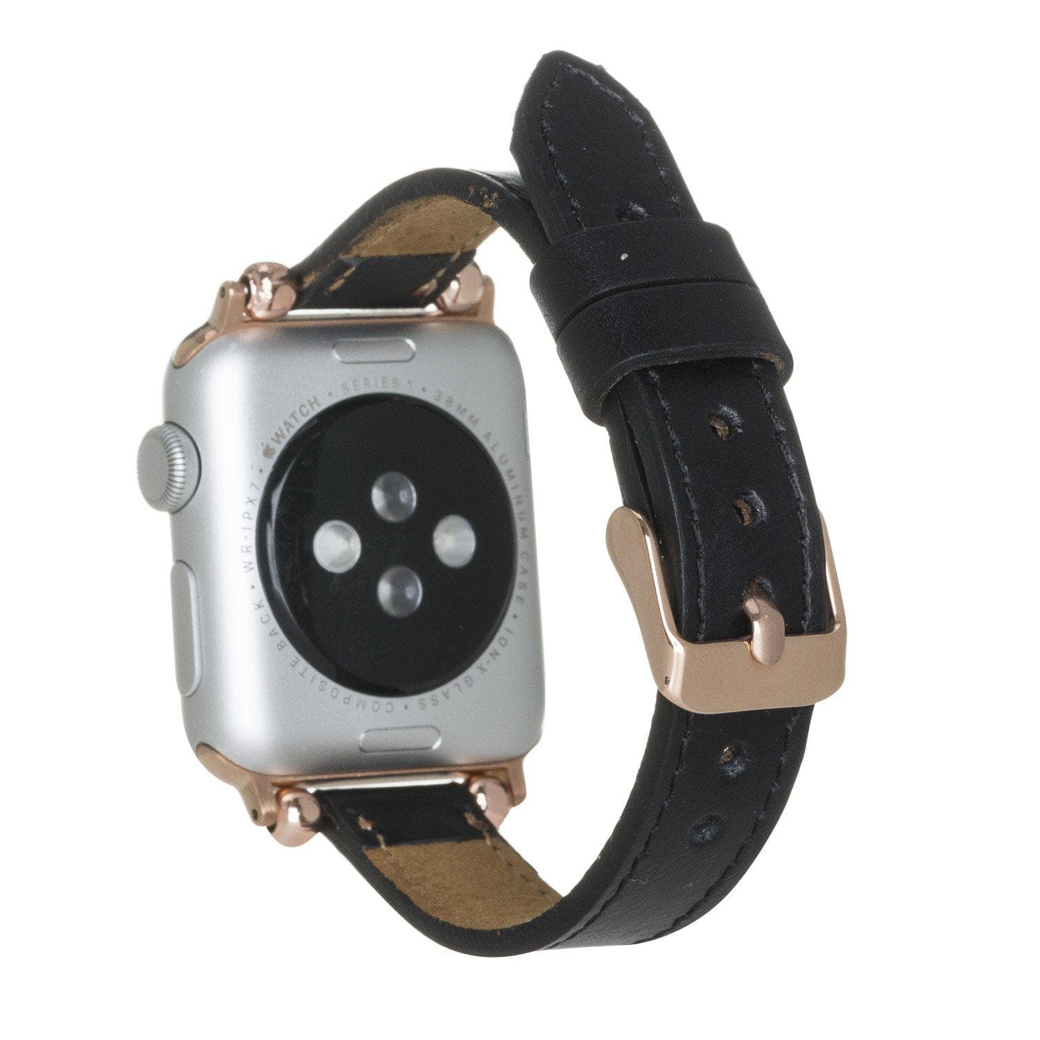 B2B - Leather Apple Watch Bands - Ferro Seamy Style RST1 Bouletta B2B