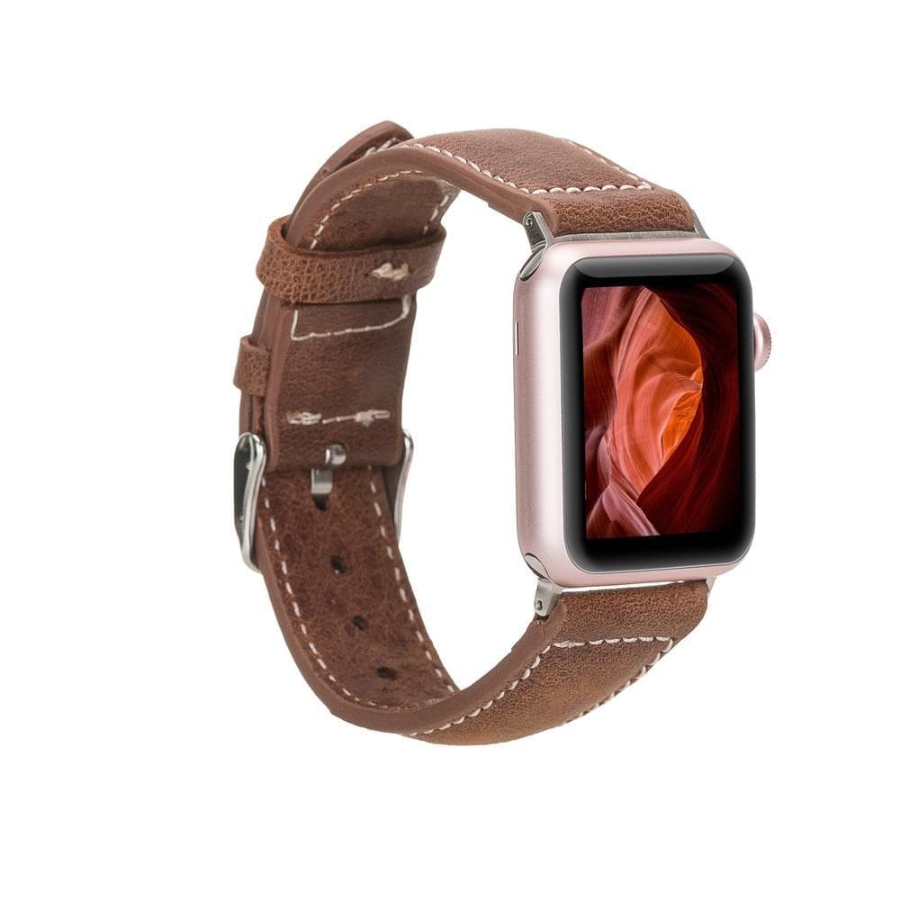 B2B - Leather Apple Watch Bands - NM1 Style AS2 Bouletta B2B