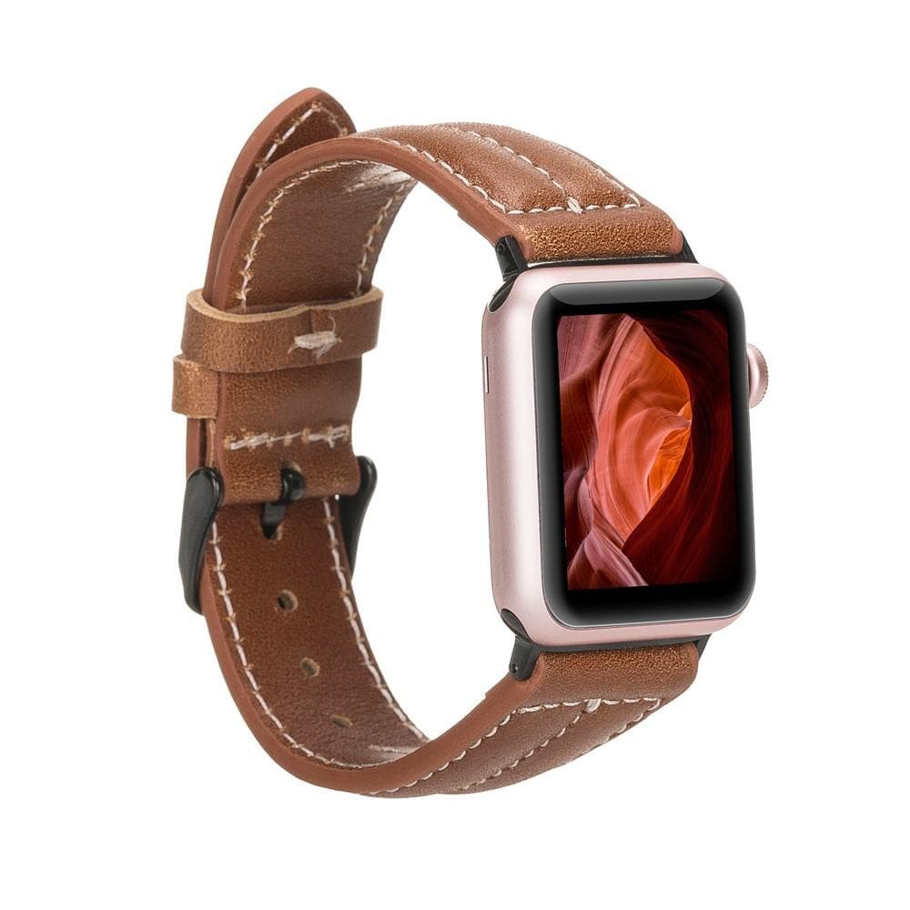 B2B - Leather Apple Watch Bands - NM3 Style AS2 Bouletta B2B