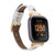 B2B - Leather Fitbit Watch Bands - Ferro Gold Trok Style F003 Bouletta B2B