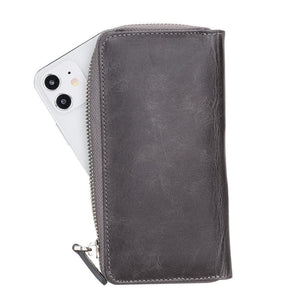 B2B - Ovis Universal Leather Wallet Case 6.5" Bouletta B2B