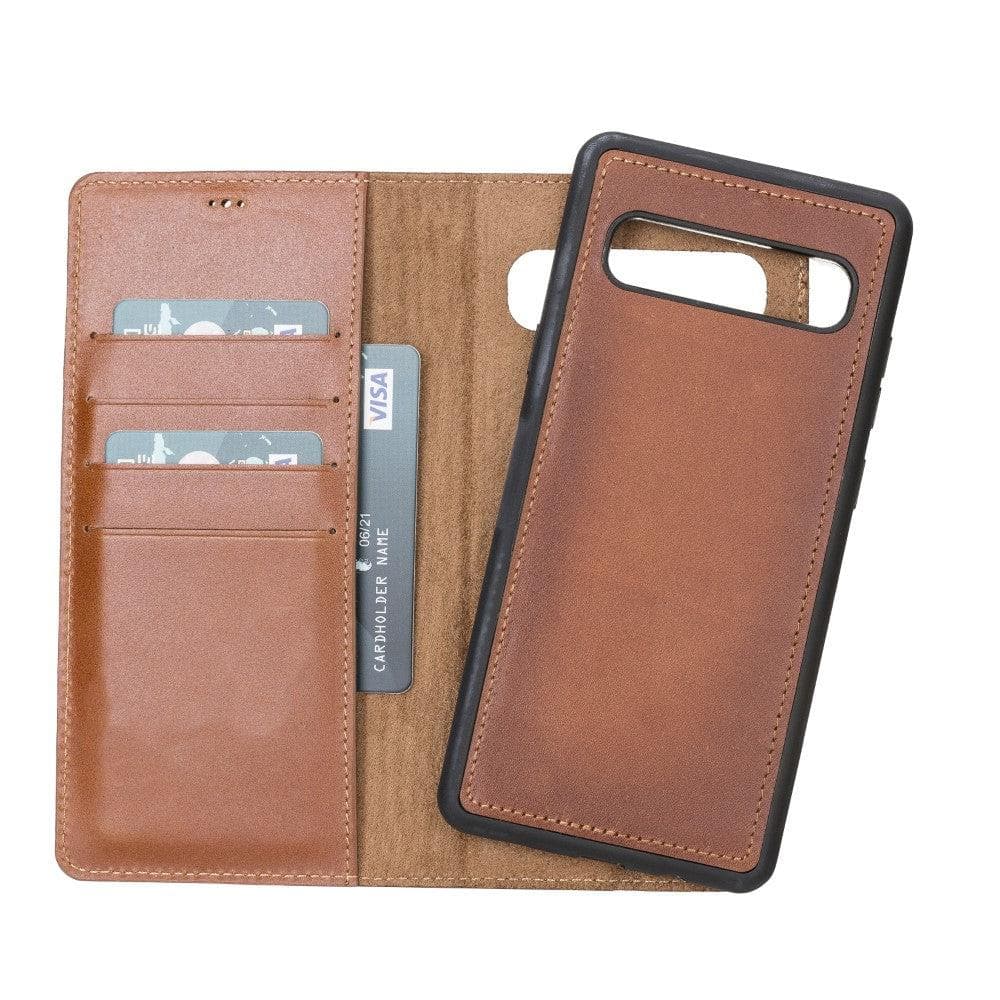 Samsung Galaxy S10 Series Leather Detachable Case -BEMFEY