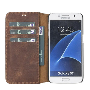 B2B - Samsung  Galaxy S7 Detachable Leather Case / WC - Wallet Case G2 / G7 Bouletta B2B