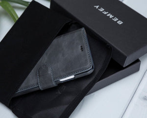 iPhone X / XS Series Detachble Leather Case